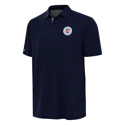 Men's Antigua Navy Chicago Fire Era Polo