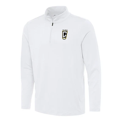 Men's Antigua Columbus Crew Reprocess Quarter-Zip Jacket