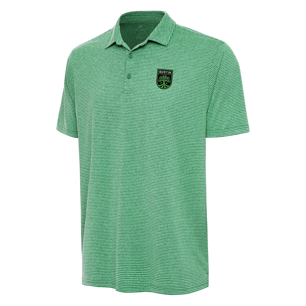 Men's Antigua Heather Austin FC Scheme Polo