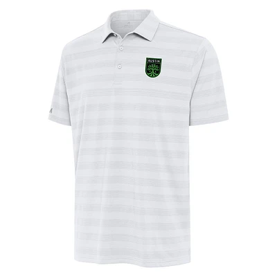 Men's Antigua White Austin FC Tunnel Polo