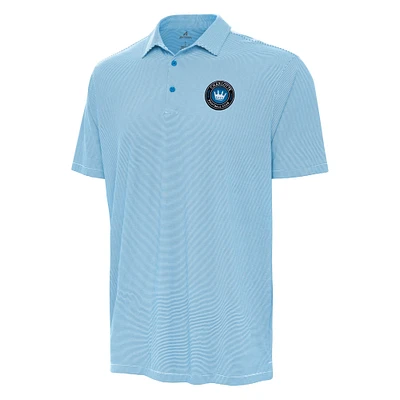 Men's Antigua /White Charlotte FC Twine Polo