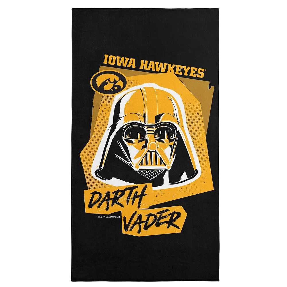 The Northwest Group Darth Vader Iowa Hawkeyes 30" x 60" Beach Towel