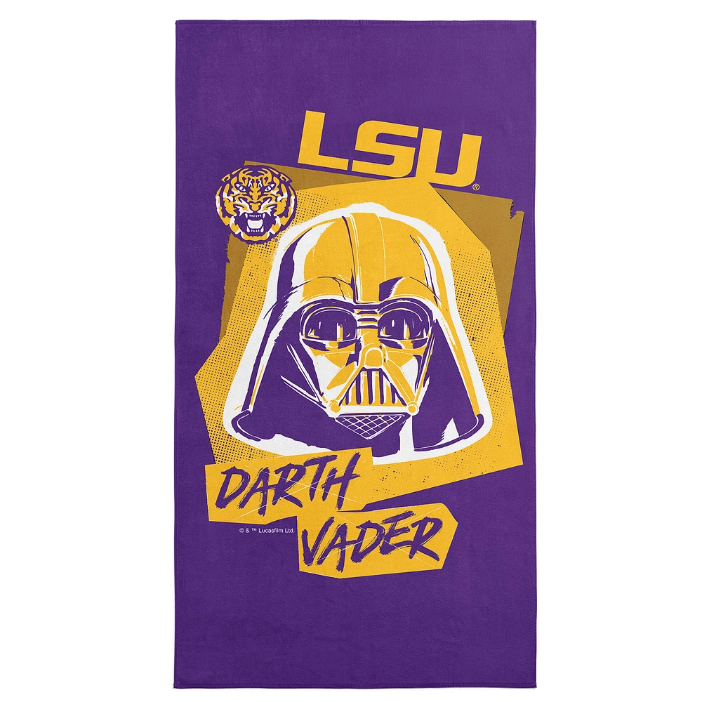 The Northwest Group Darth Vader LSU Tigers 30" x 60" Beach Towel
