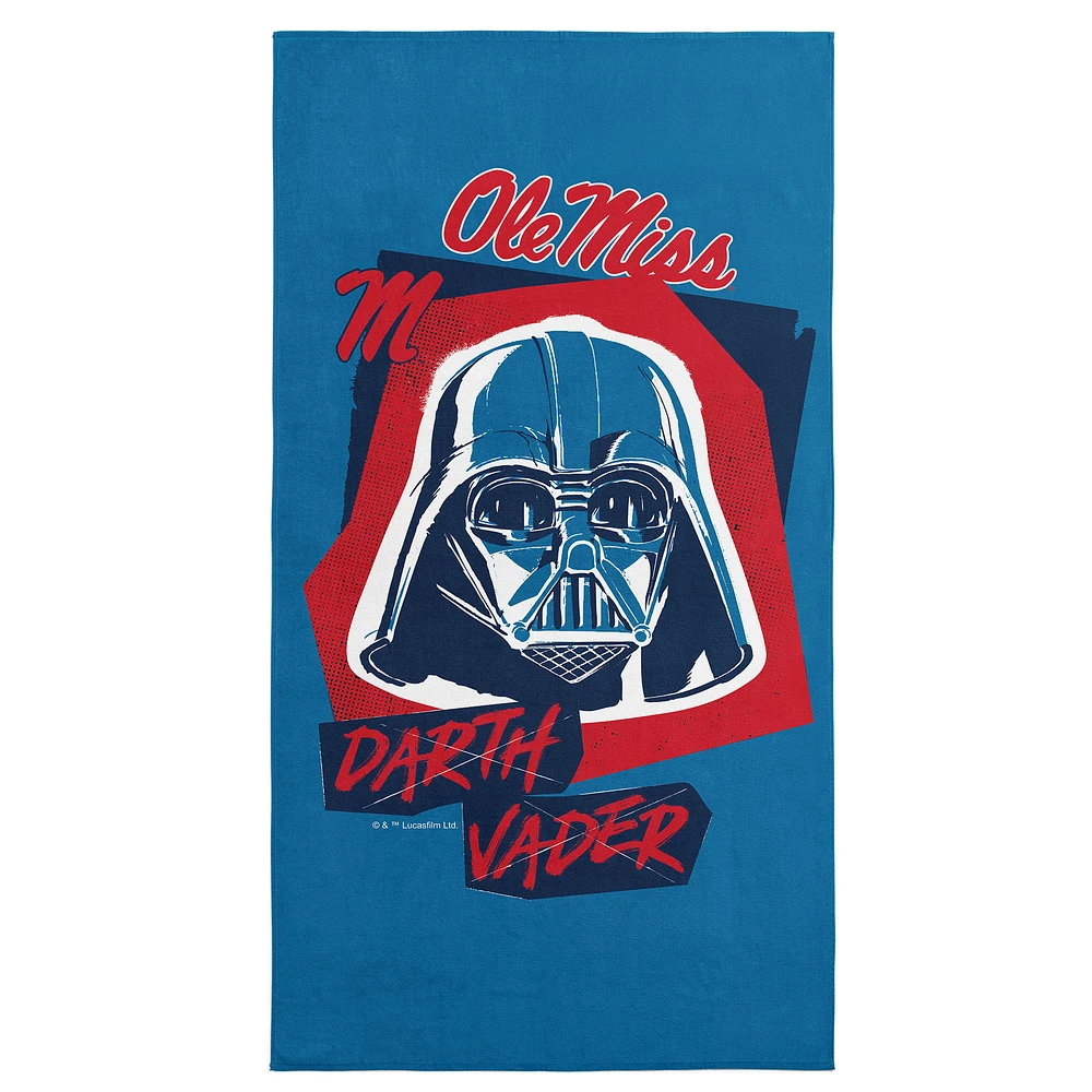 The Northwest Group Darth Vader Ole Miss Rebels 30" x 60" Beach Towel
