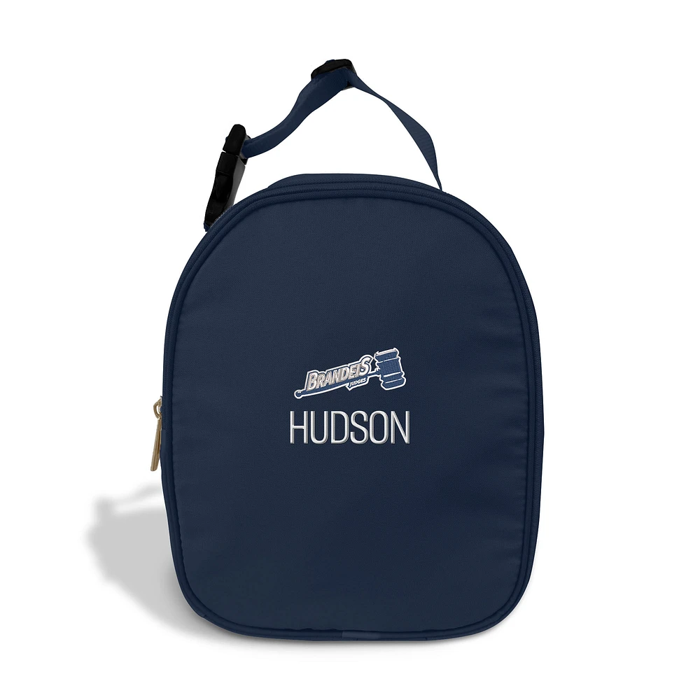 Youth Chad & Jake Brandeis University Judges Personalized Athletic Insulated Lunch Bag