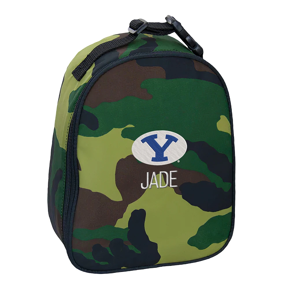 Youth Chad & Jake BYU Cougars Personalized Primary Logo Insulated Lunch Bag