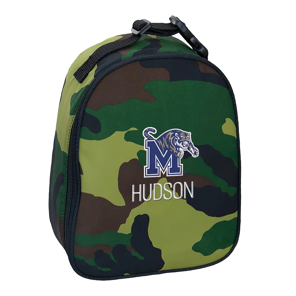Youth Chad & Jake Memphis Tigers Personalized Primary Logo Insulated Lunch Bag