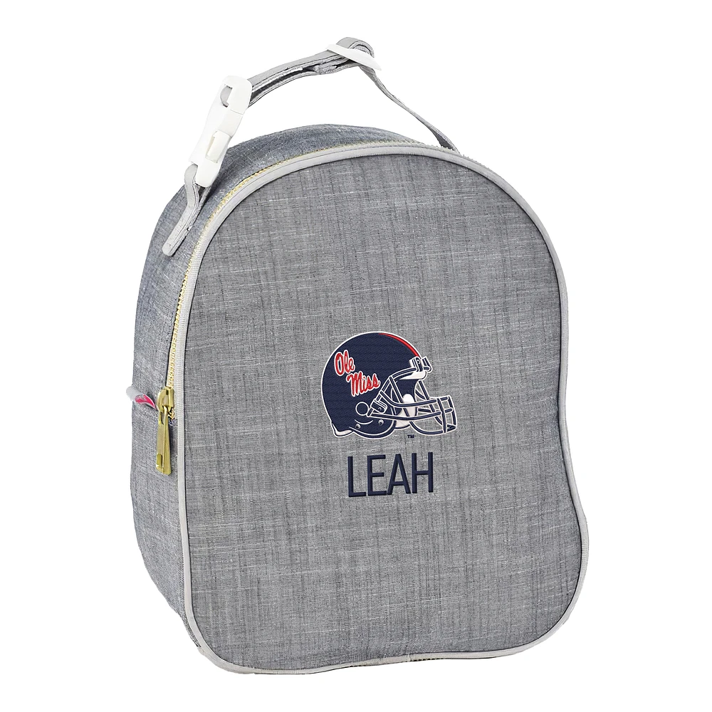 Youth Chad & Jake Ole Miss Rebels Personalized Helmet Insulated Lunch Bag