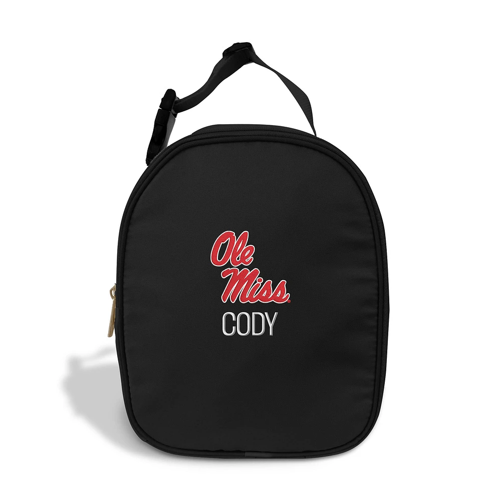 Youth Chad & Jake Ole Miss Rebels Personalized Primary Logo Insulated Lunch Bag
