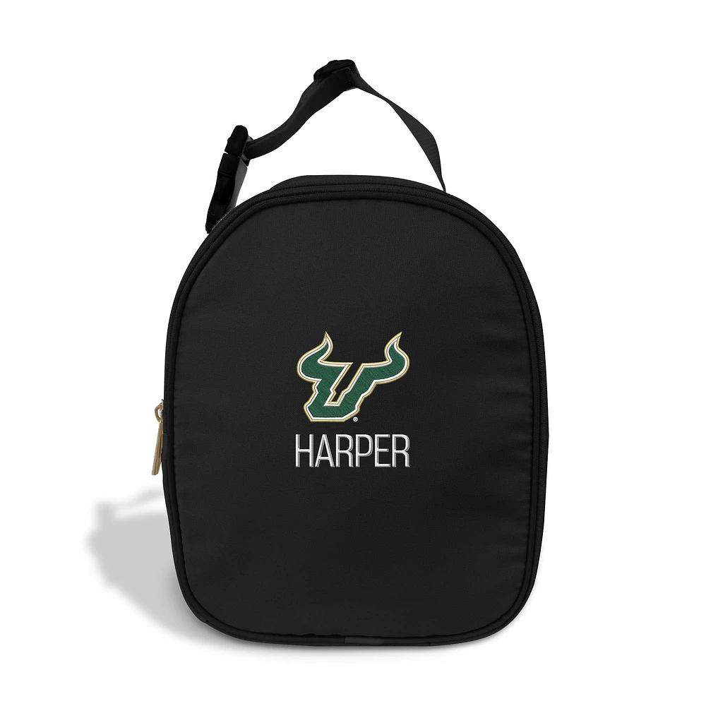 Youth Chad & Jake South Florida Bulls Personalized Primary Logo Insulated Lunch Bag
