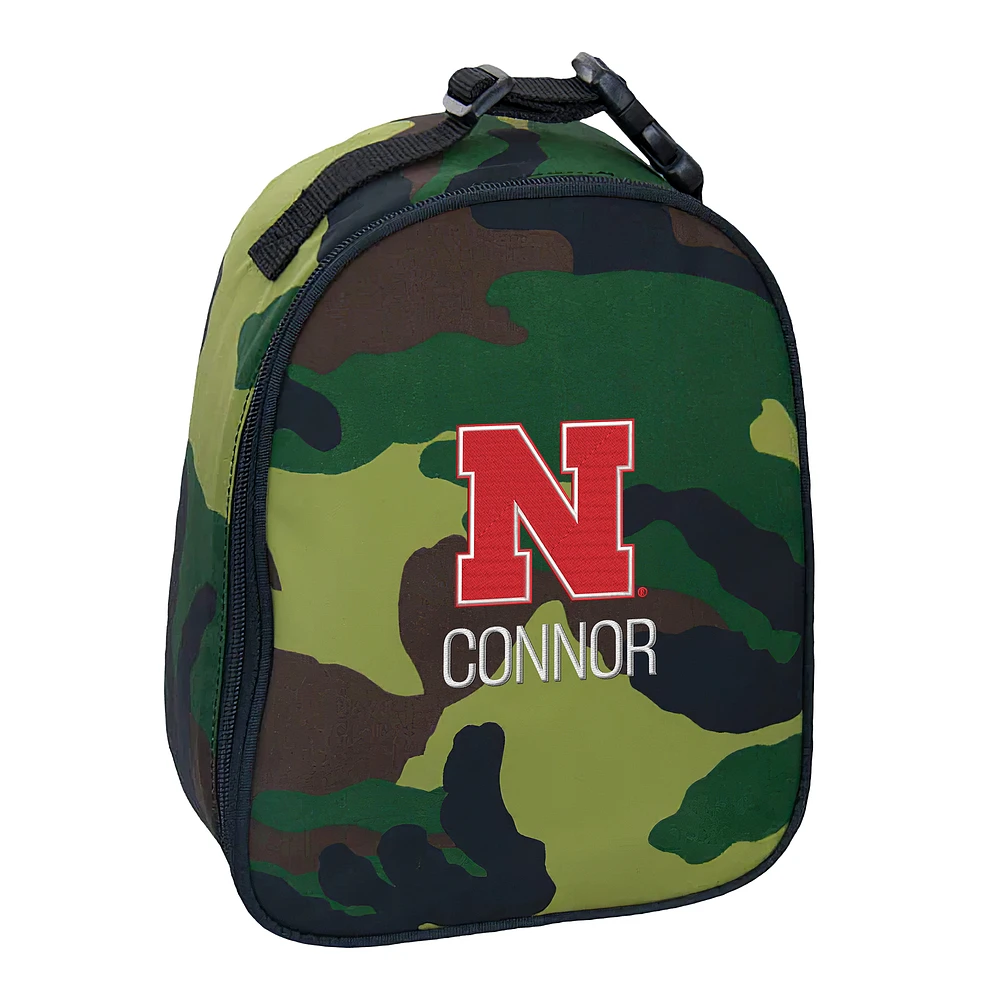 Youth Chad & Jake Nebraska Huskers Personalized Primary Logo Insulated Lunch Bag