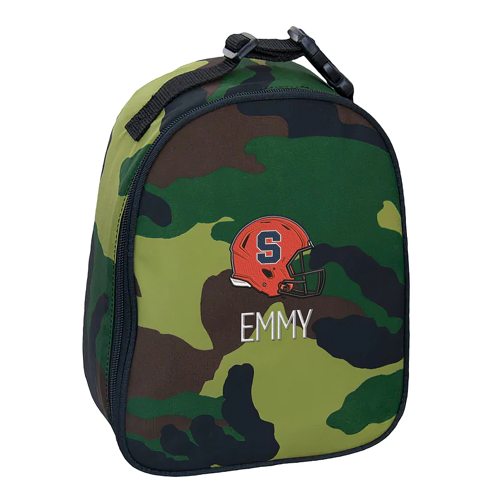 Youth Chad & Jake Syracuse Orange Personalized Helmet Insulated Lunch Bag