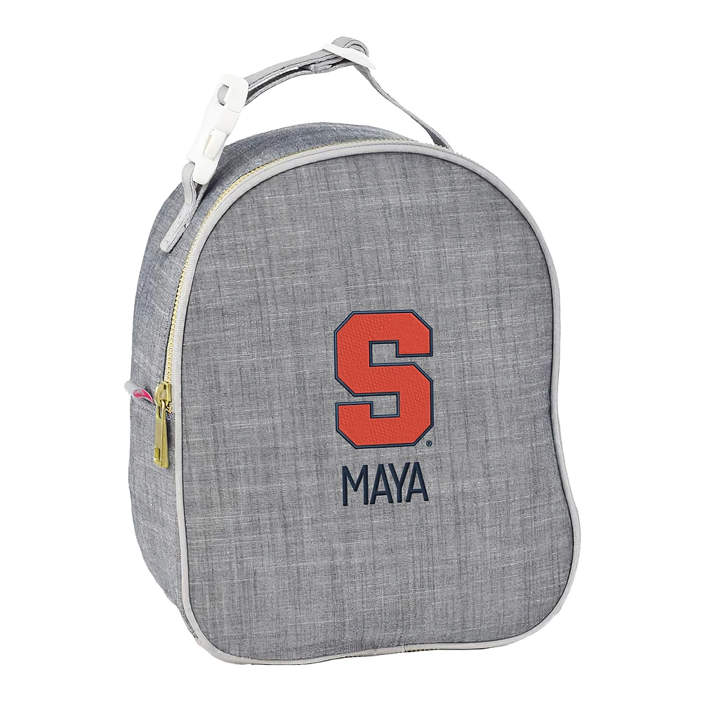 Youth Chad & Jake Syracuse Orange Personalized Primary Logo Insulated Lunch Bag