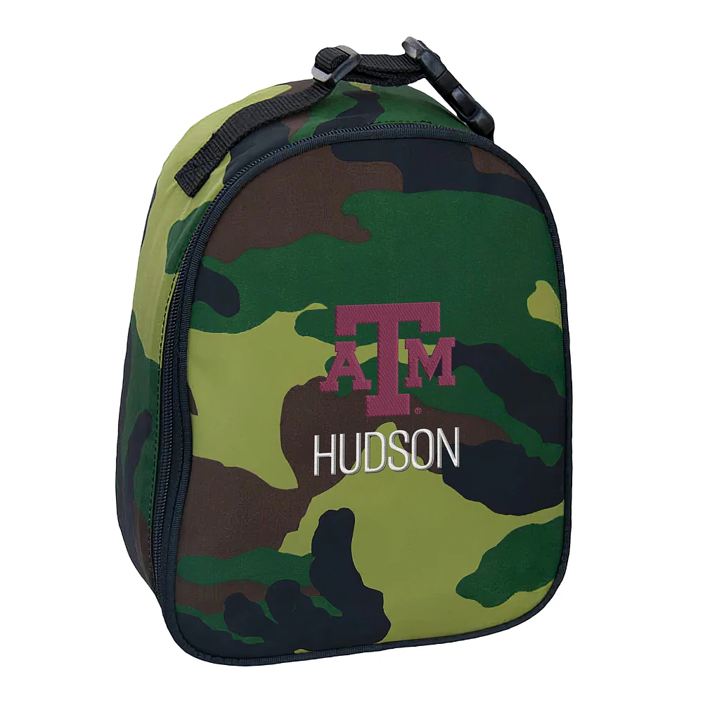 Youth Chad & Jake Texas A&M Aggies Personalized Primary Logo Insulated Lunch Bag