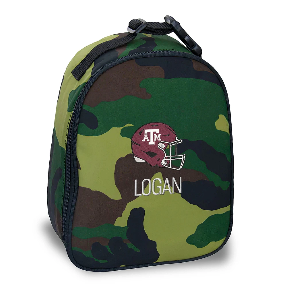 Youth Chad & Jake Texas A&M Aggies Personalized Helmet Insulated Lunch Bag