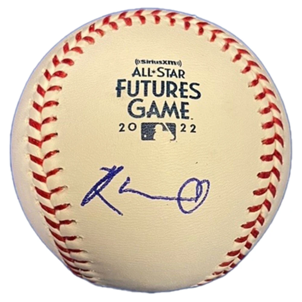 Robert Hassell Autographed 2022 All-Star Futures Game Logo Baseball