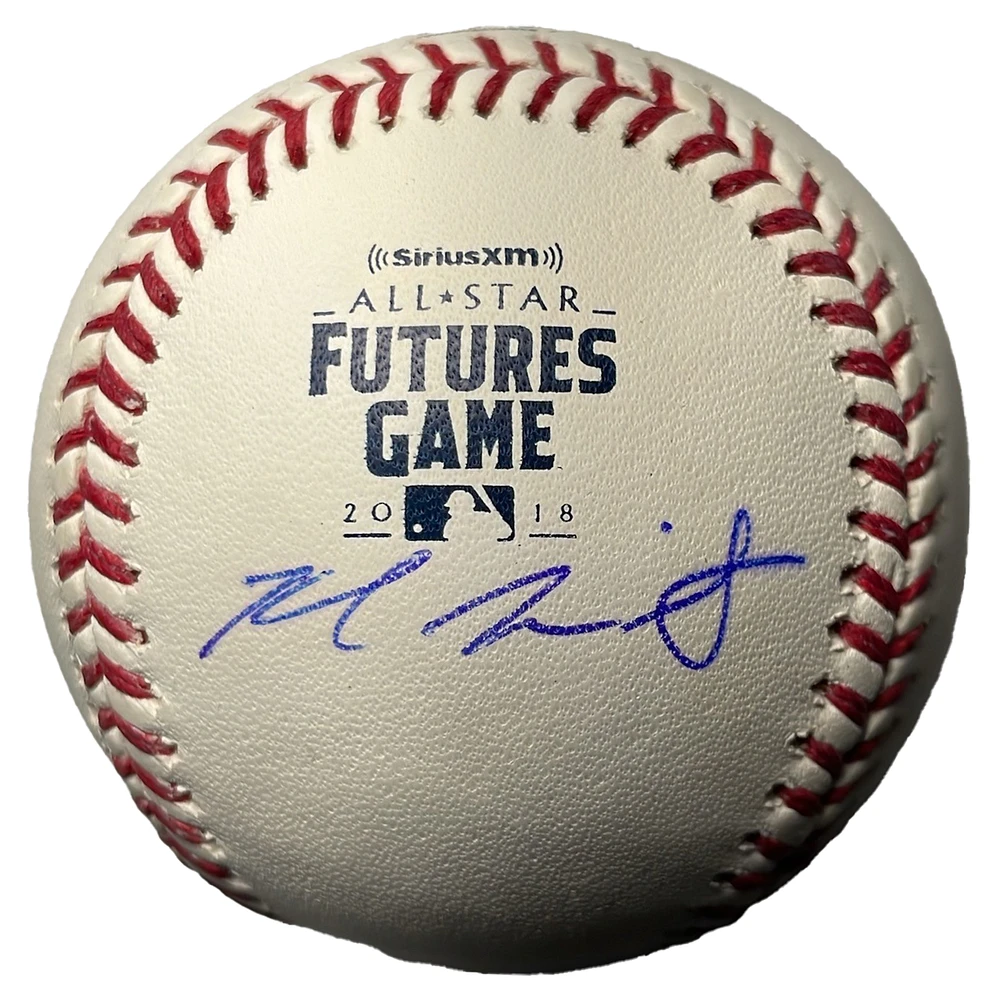 Kyle Wright Autographed 2018 All-Star Futures Game Logo Baseball