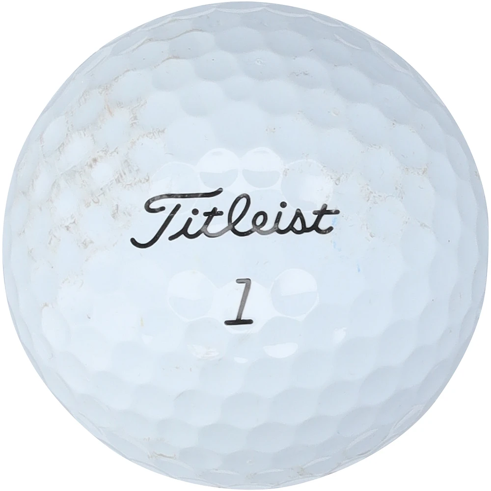 2024 Open Championship Range-Used Titleist Golf Ball From The Final Round on July 21, 2024