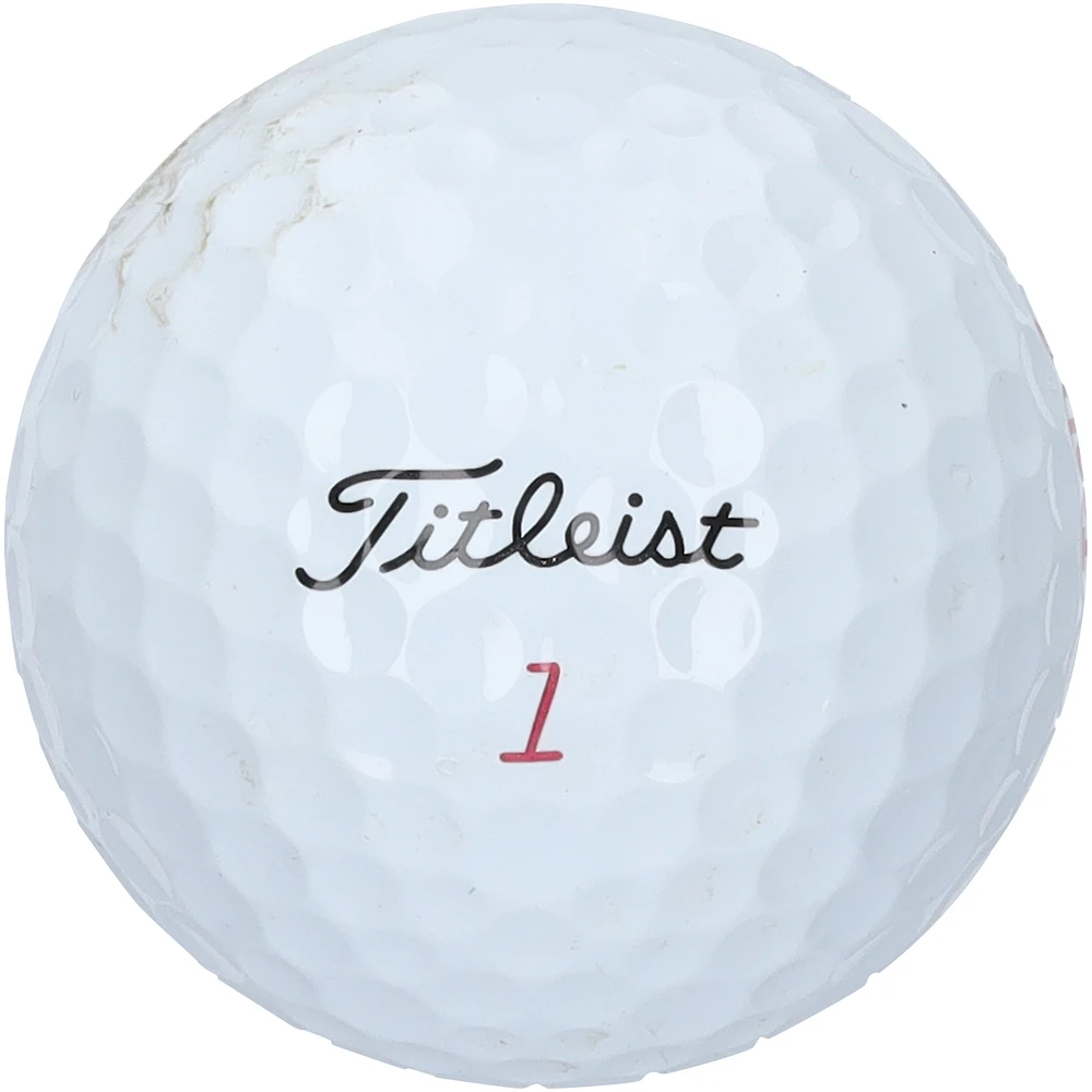 2024 Open Championship Range-Used Titleist Golf Ball From The Second Round on July 19, 2024