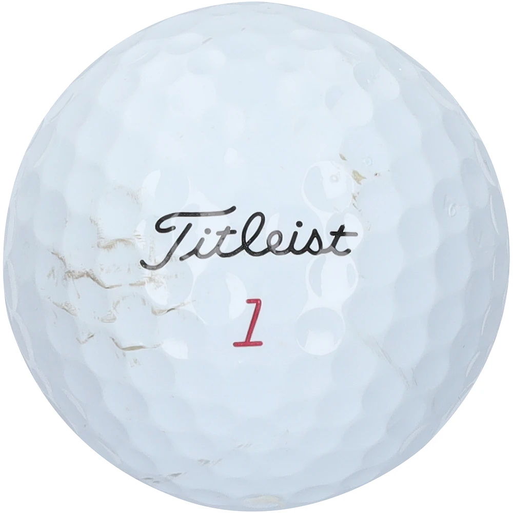 2024 Open Championship Range-Used Titleist Golf Ball From The Third Round on July 20, 2024