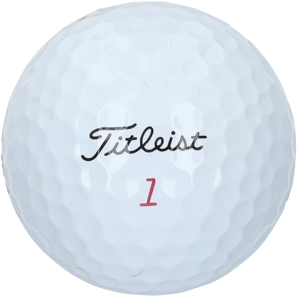 2024 Open Championship Range-Used Titleist Golf Ball From The First Round on July 18, 2024