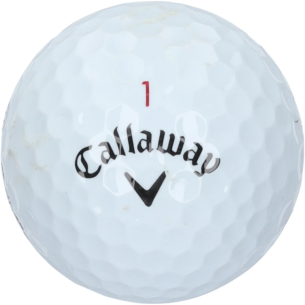 2024 Open Championship Range-Used Callaway Golf Ball From The First Round on July 18, 2024