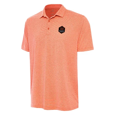 Men's Antigua Heather Houston Dynamo FC Scheme Polo