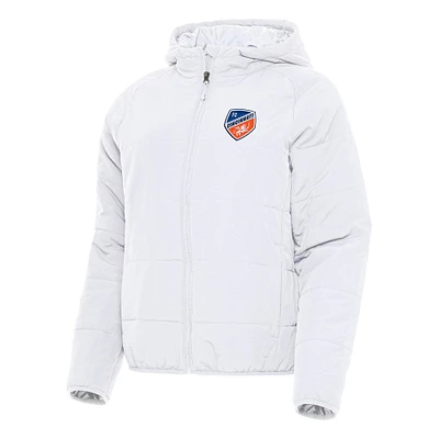 Women's Antigua FC Cincinnati Universe Raglan Full-Zip Jacket