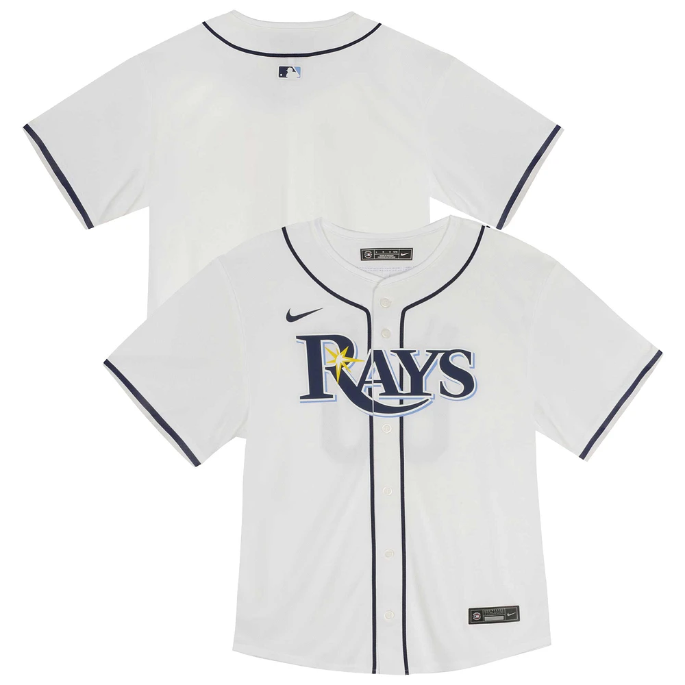 Youth Nike White Tampa Bay Rays Home Game Jersey