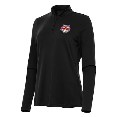 Women's Antigua New York Red Bulls Reprocess Quarter-Zip Jacket