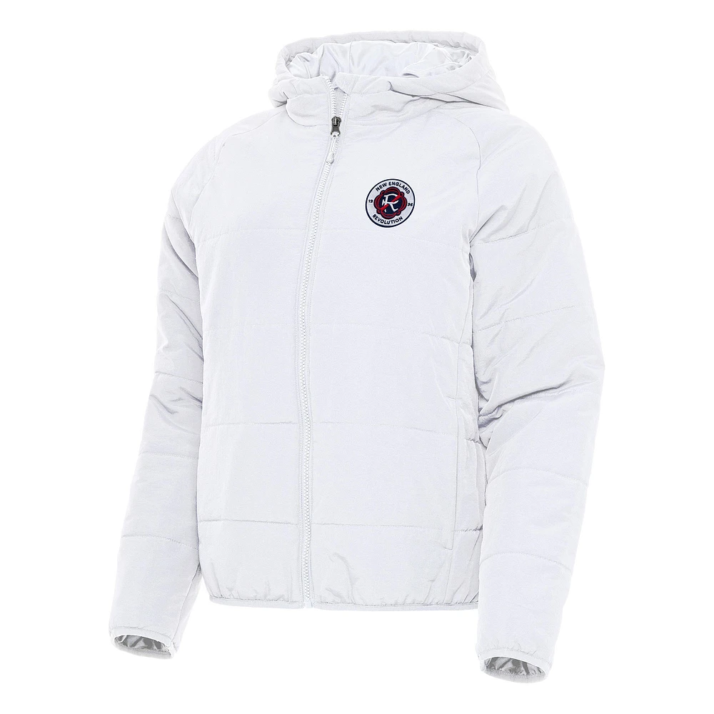 Women's Antigua New England Revolution Universe Raglan Full-Zip Jacket