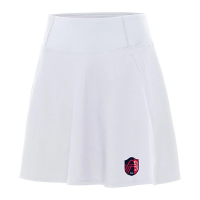 Women's Antigua White St. Louis City SC Chip Skort