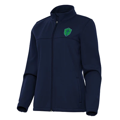 Women's Antigua Navy Seattle Sounders FC Links 2 Full-Zip Golf Jacket