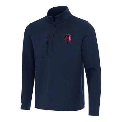 Men's Antigua Navy St. Louis City SC Insider Quarter-Zip Jacket