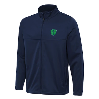 Men's Antigua Navy Seattle Sounders FC Links 2 Full-Zip Golf Jacket
