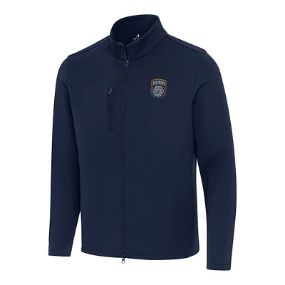Men's Antigua Navy San Diego FC Objection Full-Zip Jacket