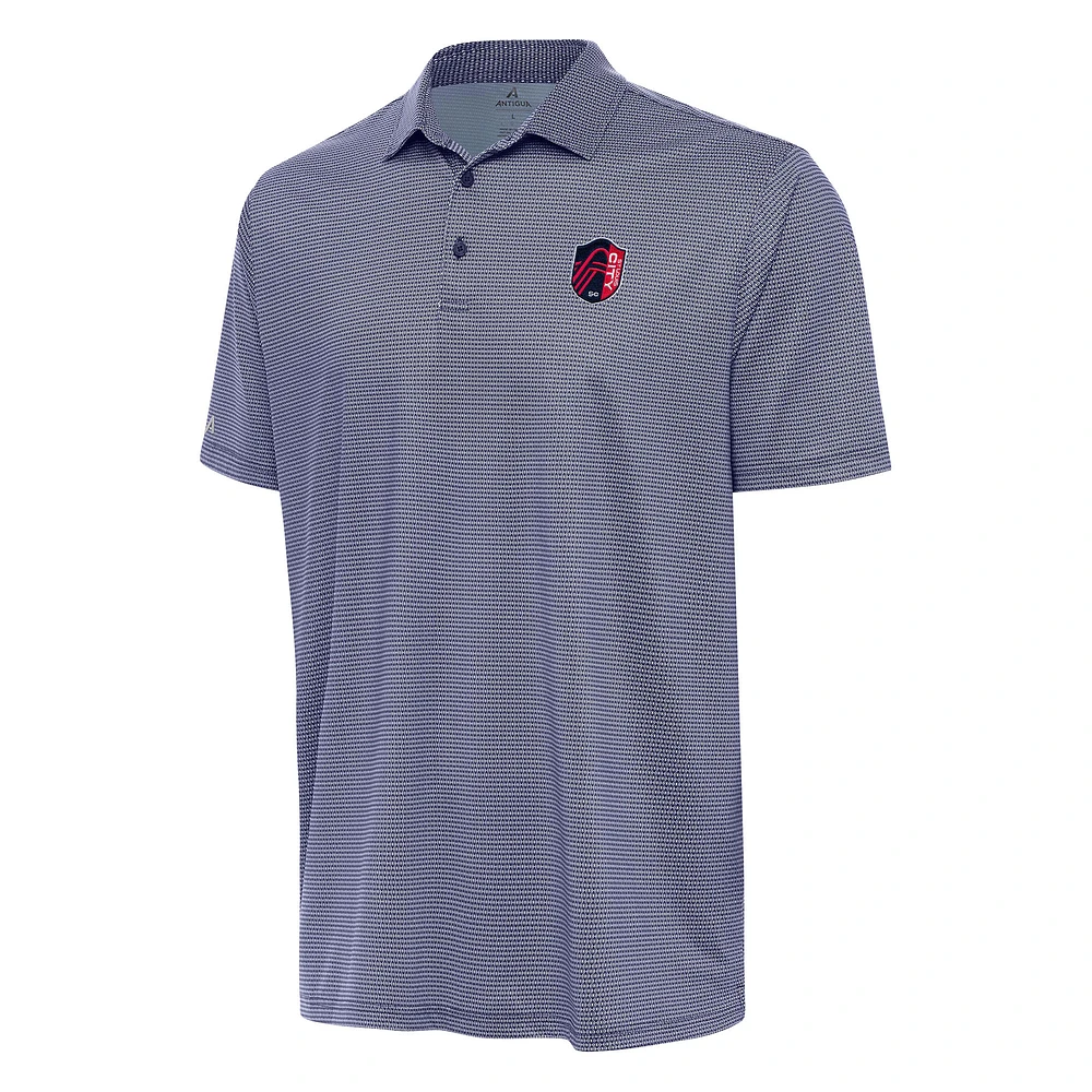 Men's Antigua White/Navy St. Louis City SC Rings Polo