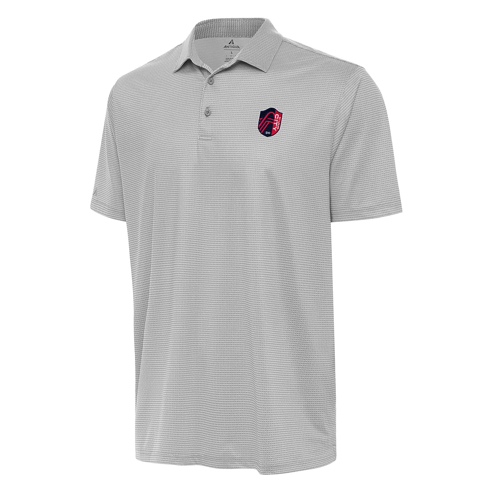 Men's Antigua White/Gray St. Louis City SC Rings Polo