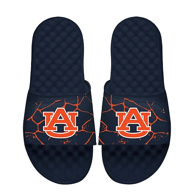 Unisex ISlide Navy Auburn Tigers Shattered Slide Sandals