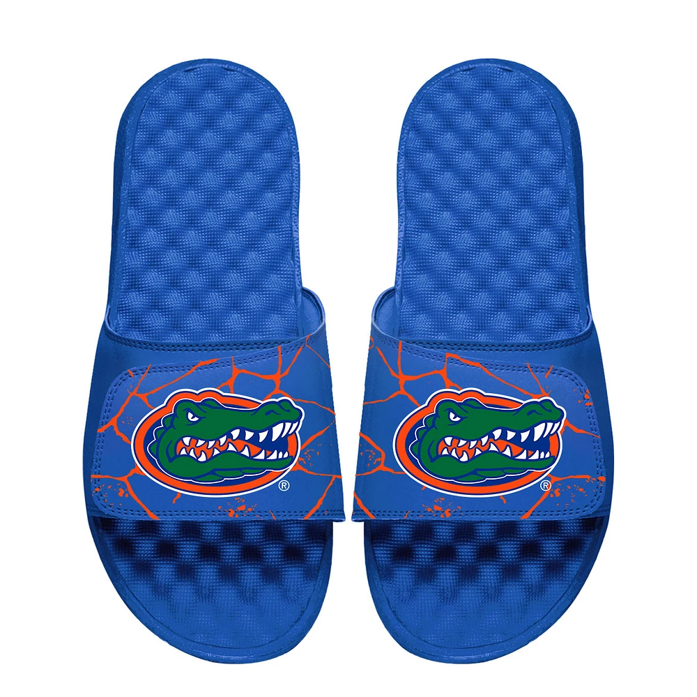 Unisex ISlide Royal Florida Gators Shattered Slide Sandals