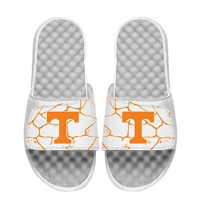 Unisex ISlide White Tennessee Volunteers Shattered Slide Sandals