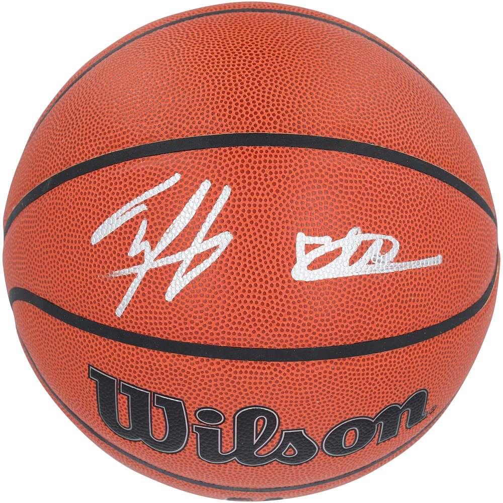 Isaiah Collier & Taylor Hendricks Utah Jazz Autographed Wilson Authentic Series Indoor/Outdoor Basketball