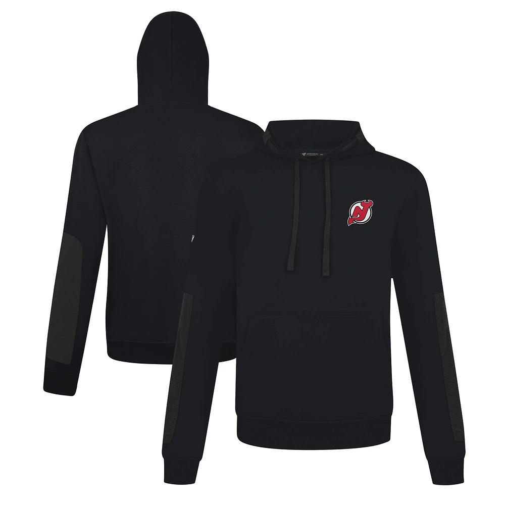 Men's Levelwear Black New Jersey Devils Bombay Pullover Hoodie