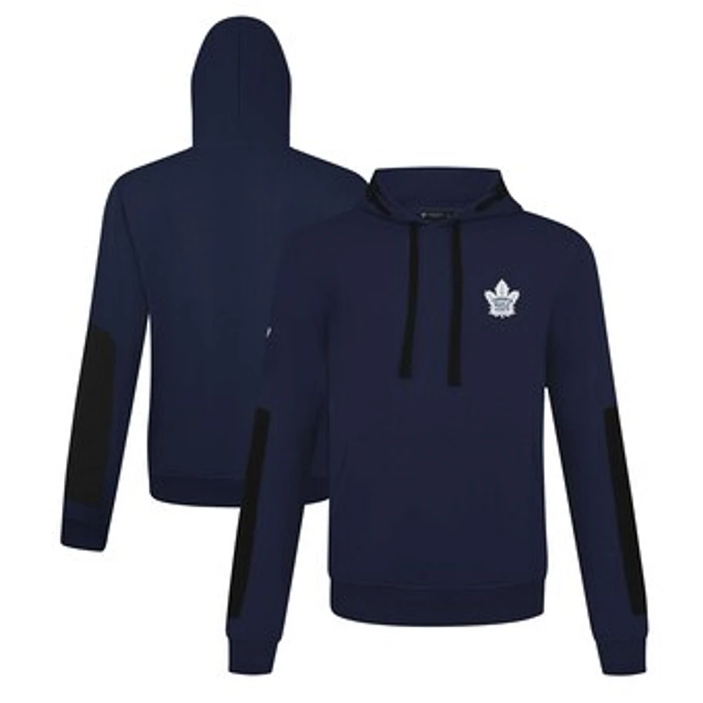 Men's Levelwear Navy Toronto Maple Leafs Bombay Pullover Hoodie
