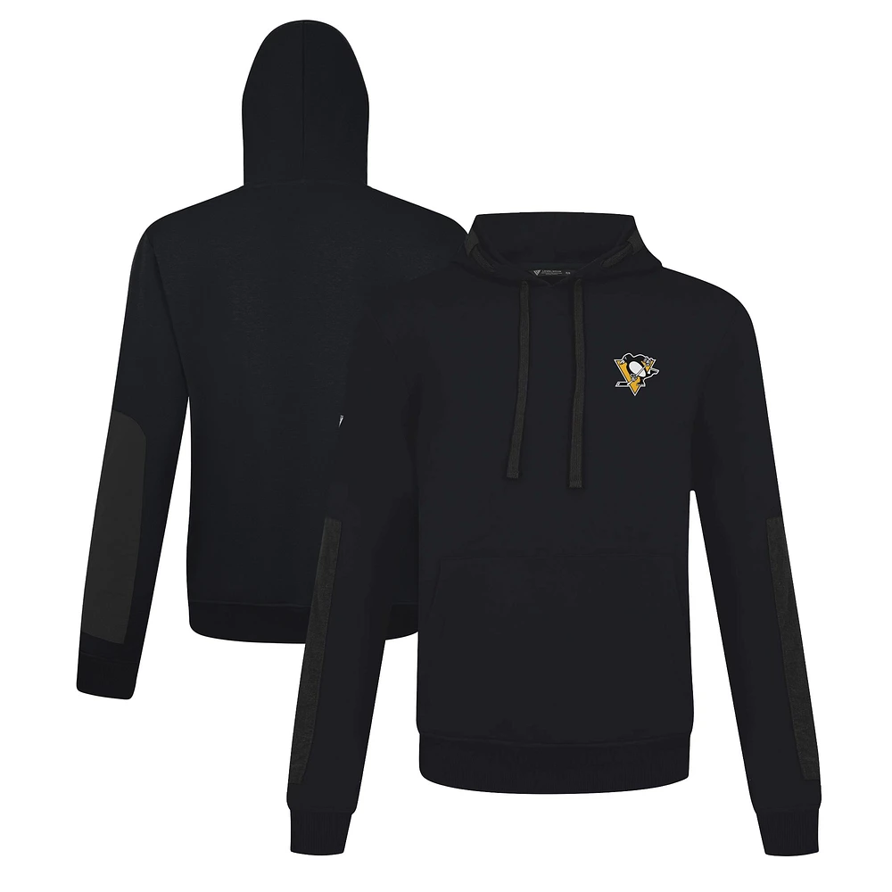 Men's Levelwear Black Pittsburgh Penguins Bombay Pullover Hoodie
