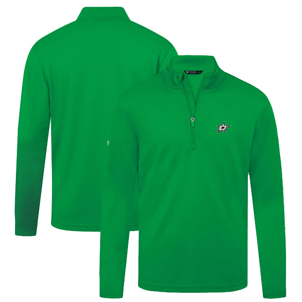 Men's Levelwear Kelly Green Dallas Stars Heron Insignia Core Quarter-Zip Jacket
