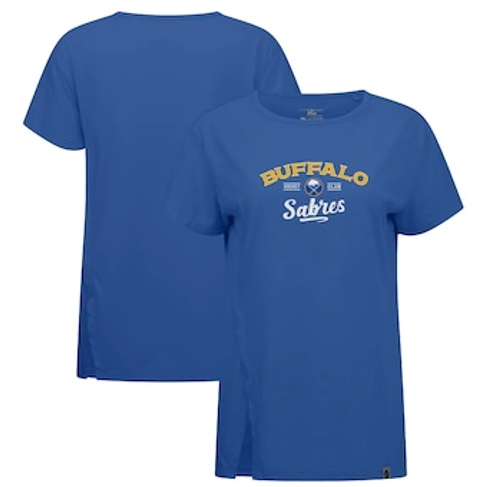 Men's Levelwear Royal Buffalo Sabres Influx Ice Wall T-Shirt