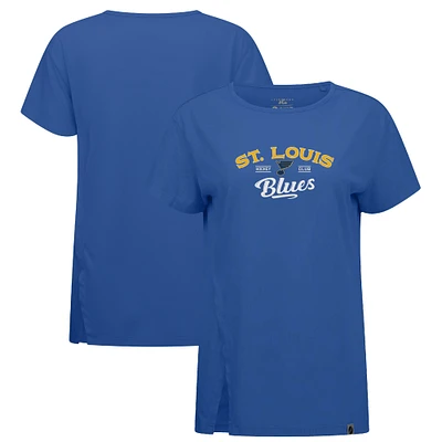 Women's Levelwear Blue St. Louis Blues Influx Ice Wall T-Shirt