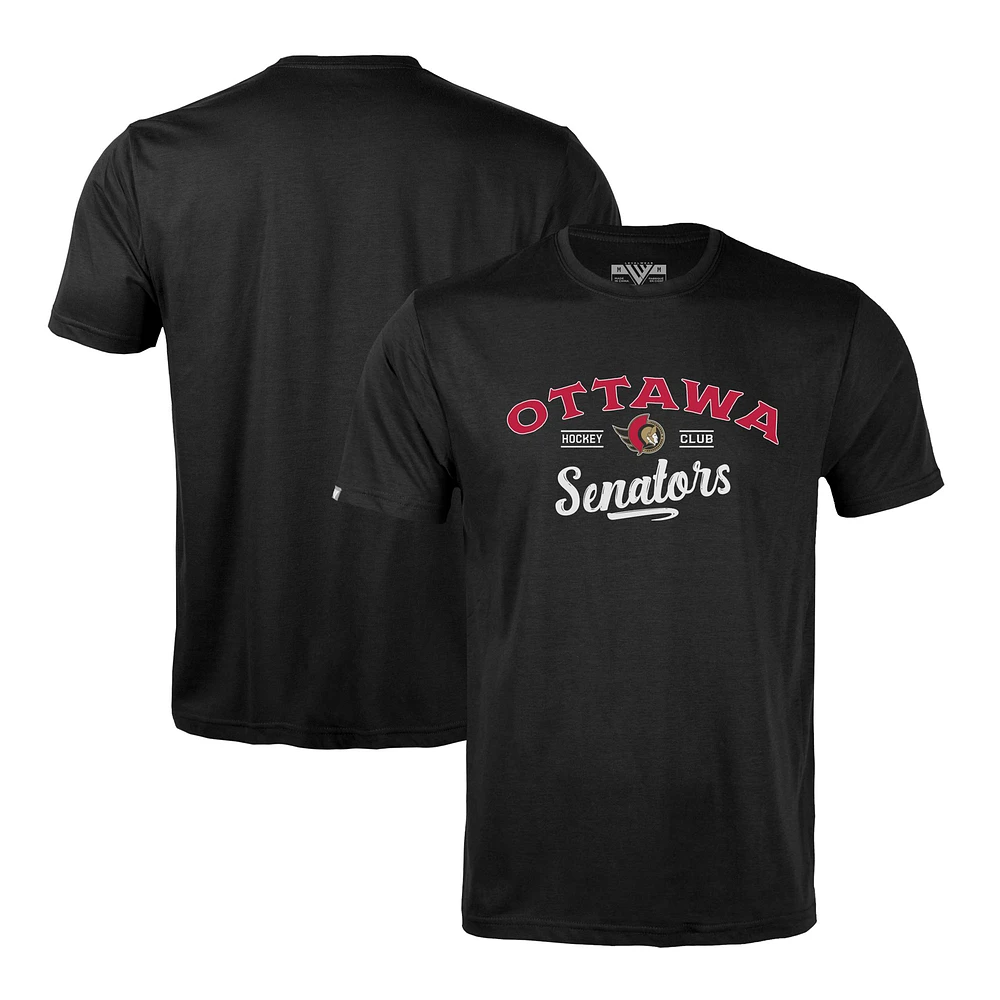 Men's Levelwear Ottawa Senators Richmond Ice Wall T-Shirt