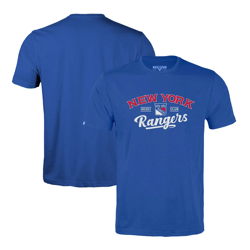 Men's Levelwear New York Rangers Richmond Ice Wall T-Shirt